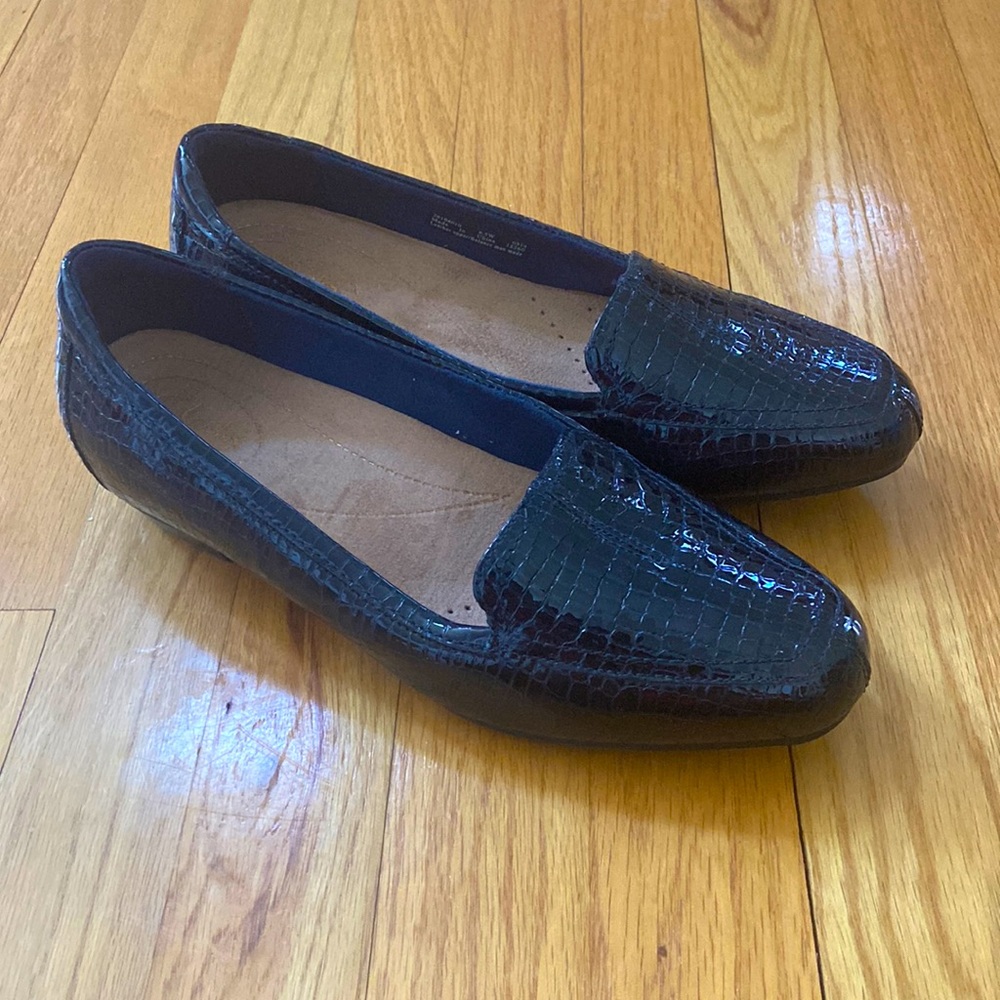 Clarks Small Wedge With Reptile Print